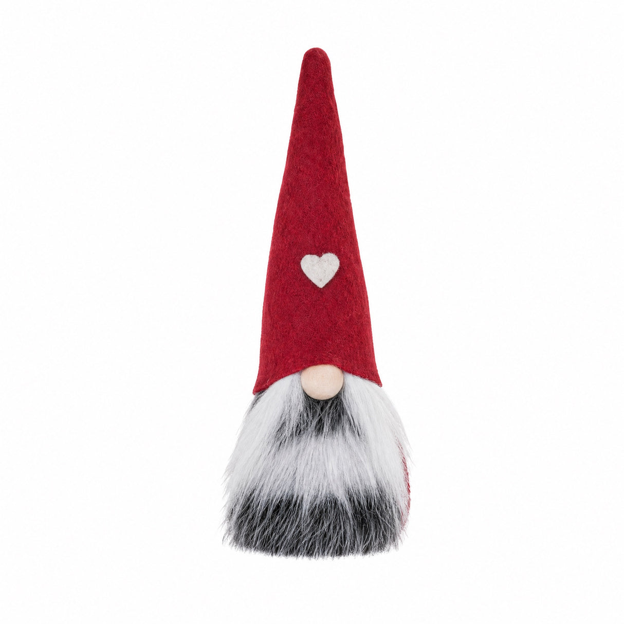 Santa gnome with heart hat