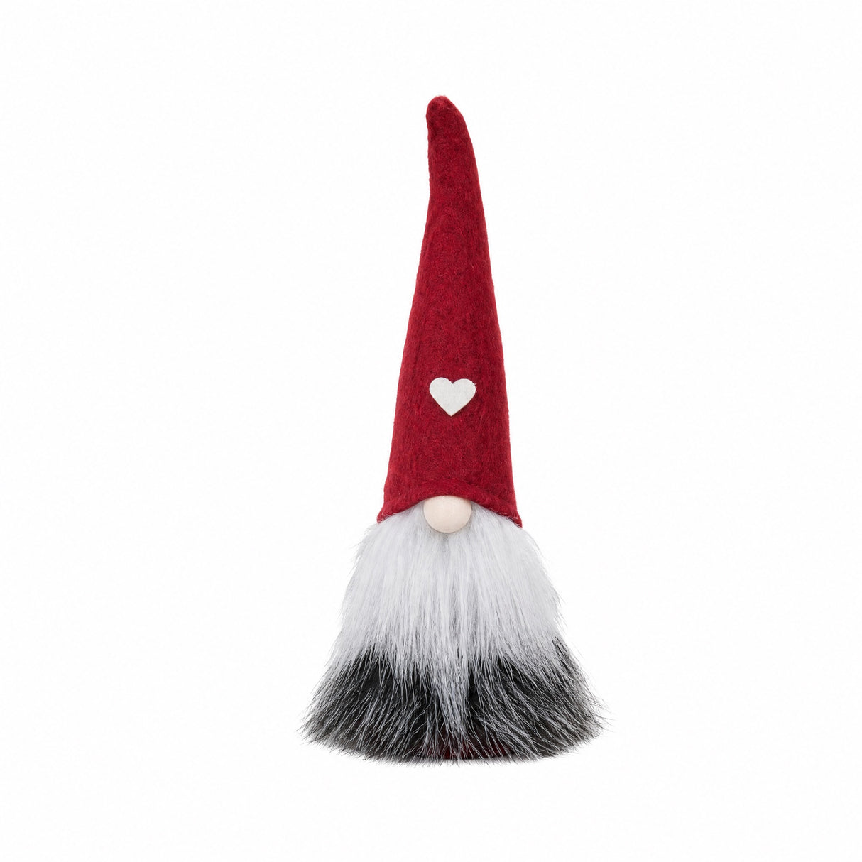 Santa gnome with heart hat