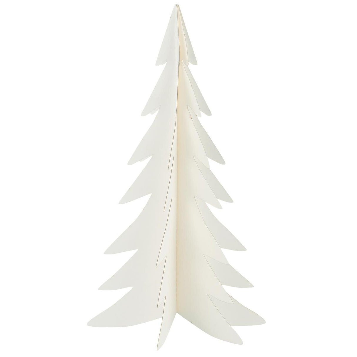 Standing paper-cut Christmas tree, 25 cm high