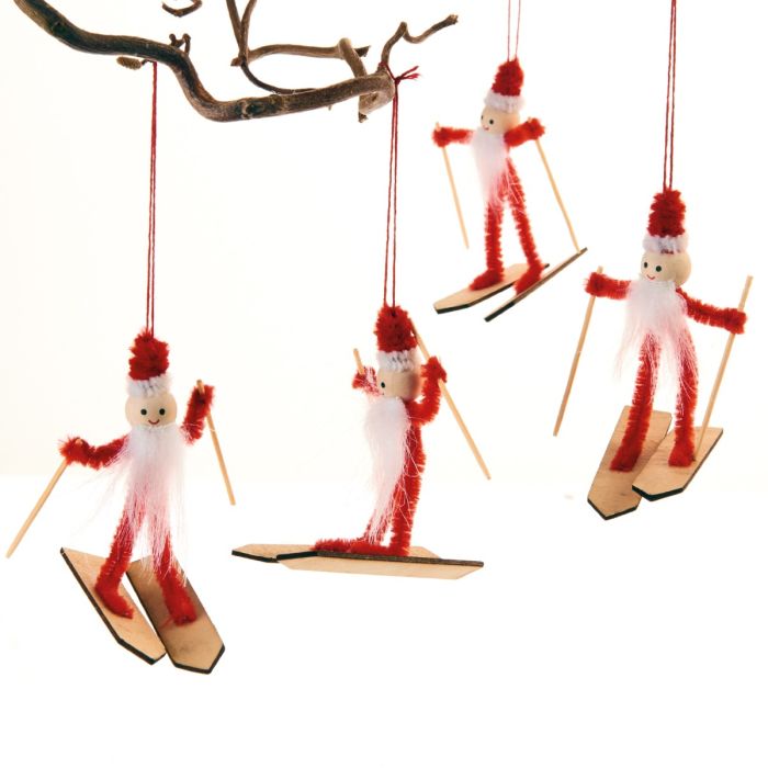 Piberensernisser på ski 4-pak