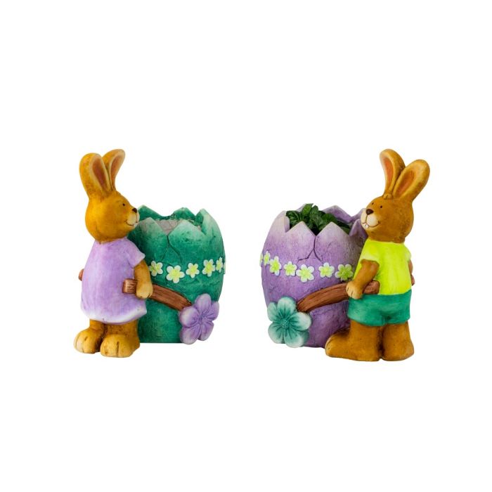 Påskehare med æggetrillebør