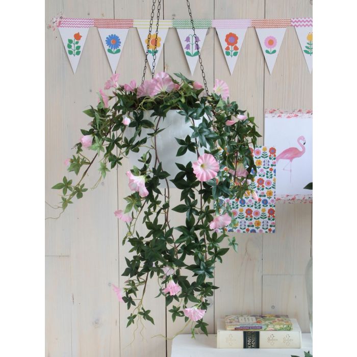 Hængepetunia lyserød