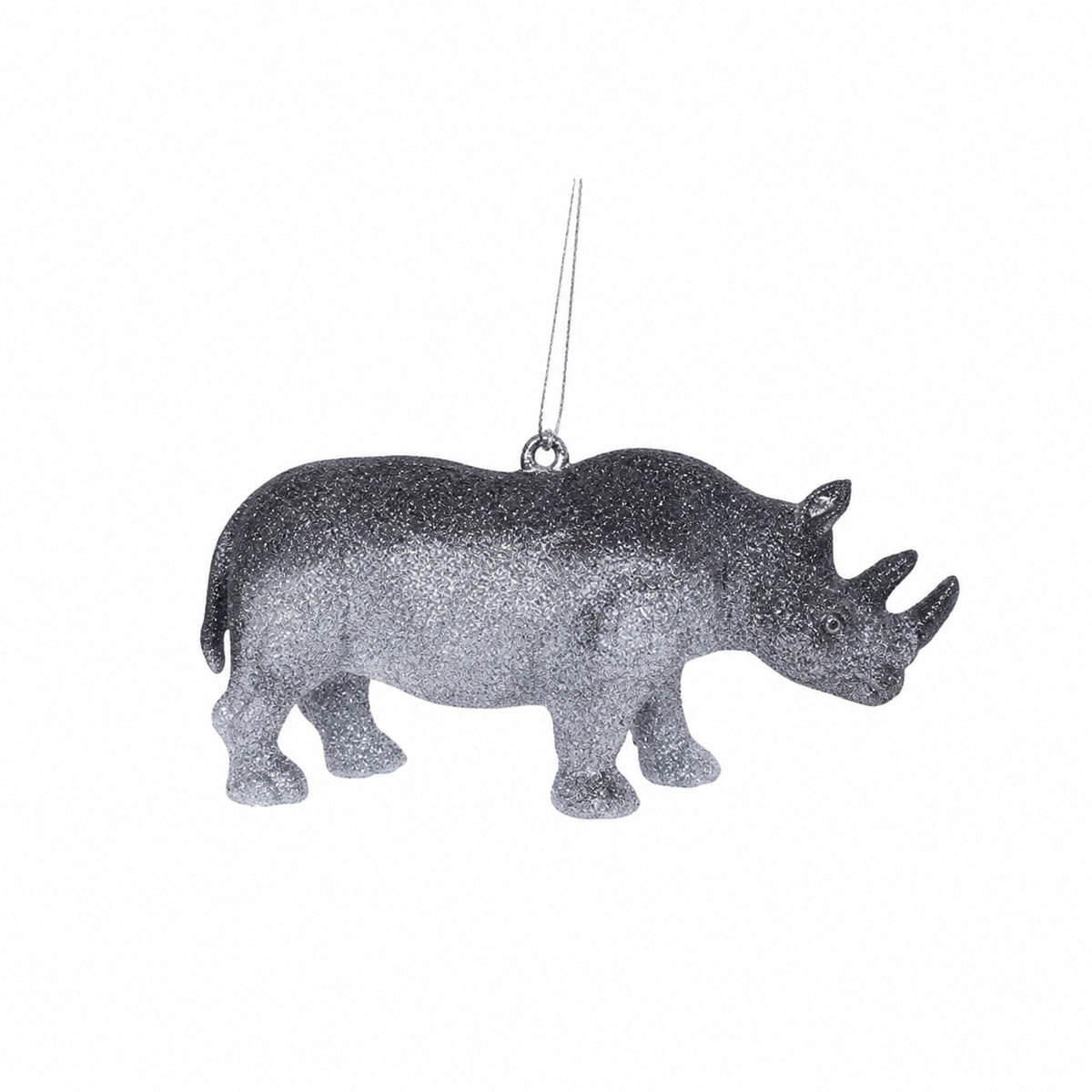 Christmas baubles with safari animals