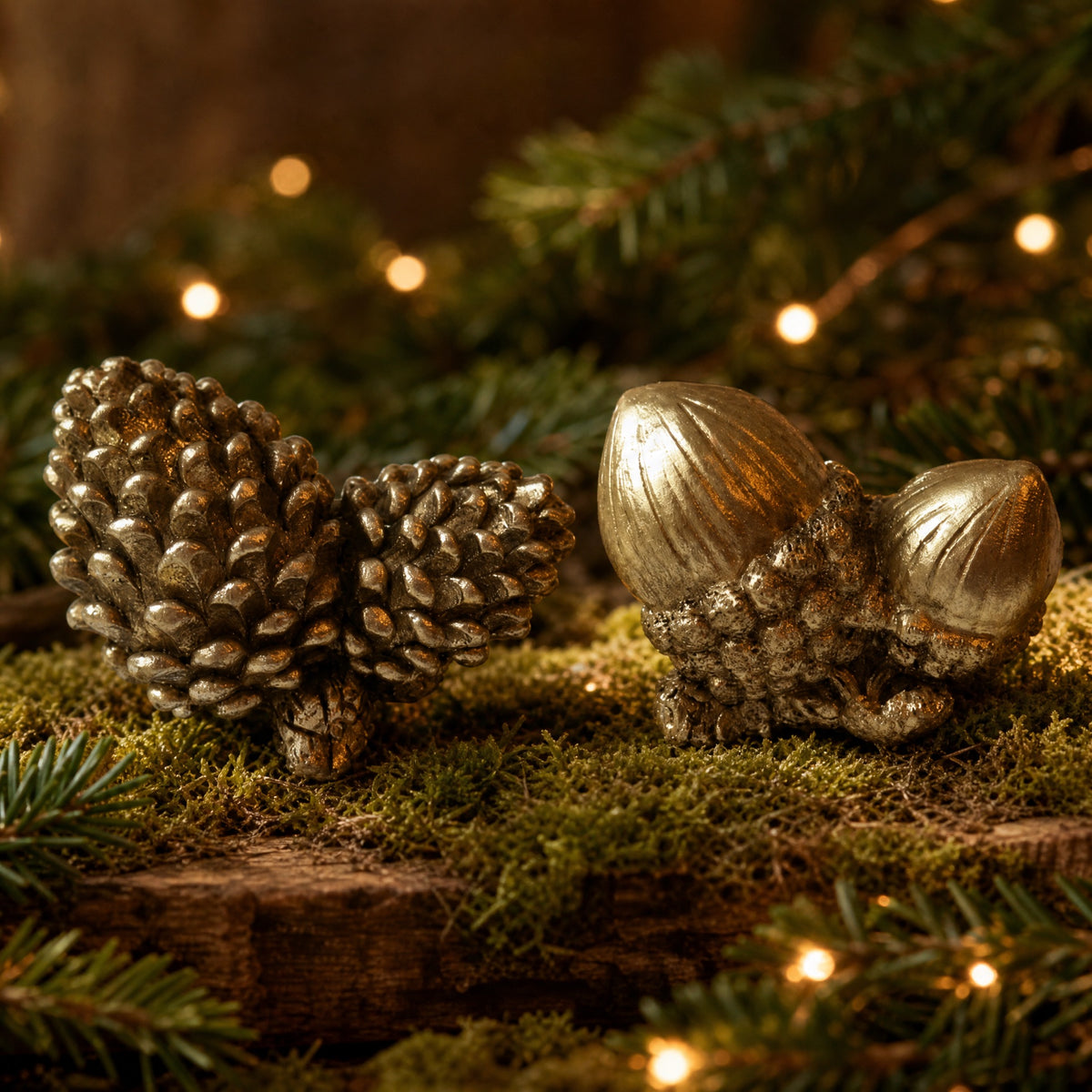 Pine cone/acorn for decoration