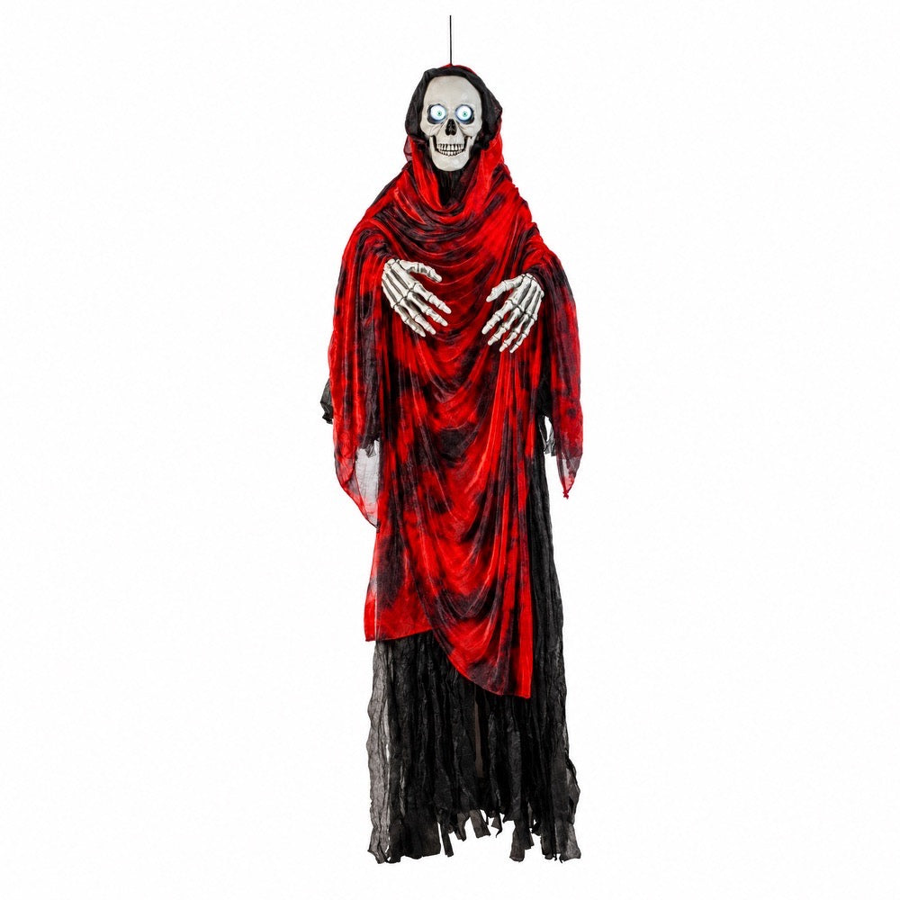 Skeleton with rolling eyes, 170 cm tall
