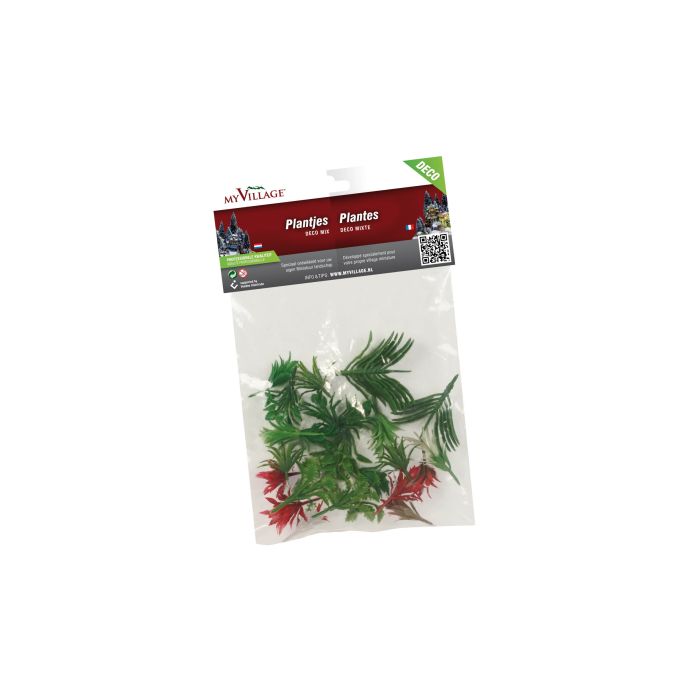 Små plastik planter til landskab