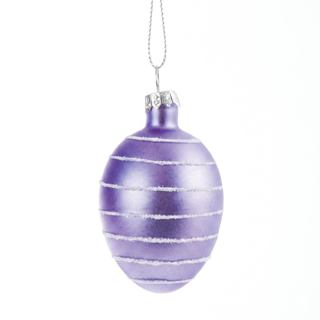 Hanging glass eggs