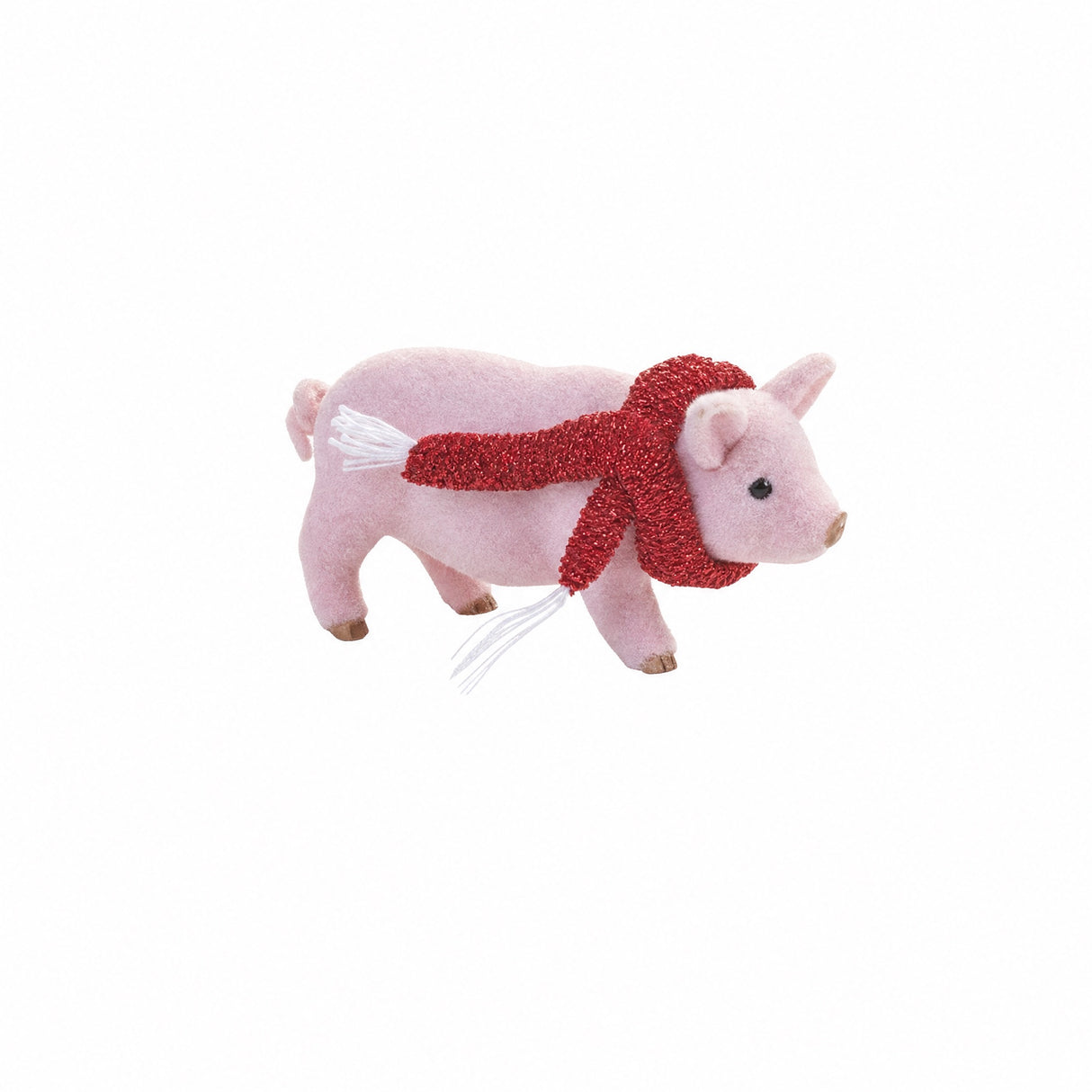 Pink Christmas piglet