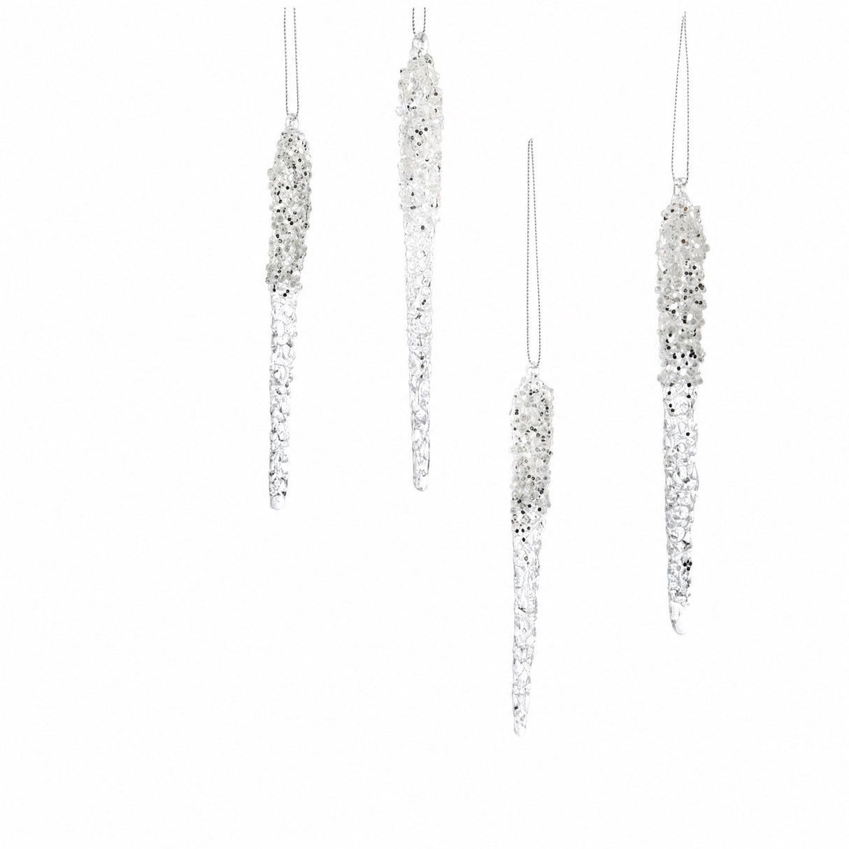 Glass ice cubes 13 cm long 4-pack