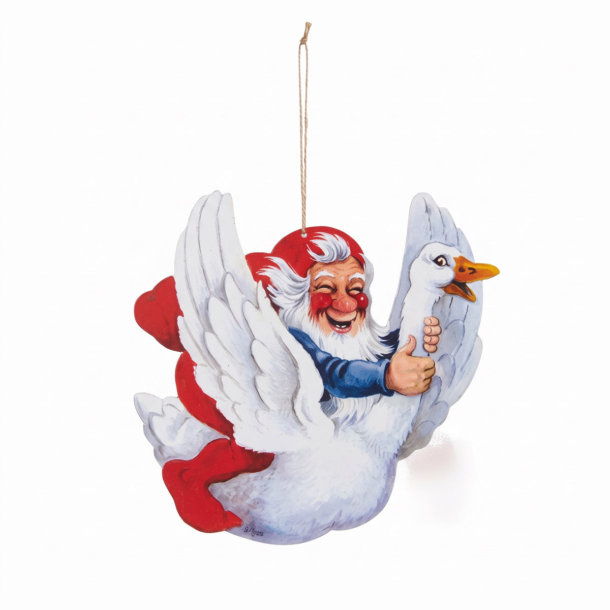 Vilhelm Hansen wooden elf father