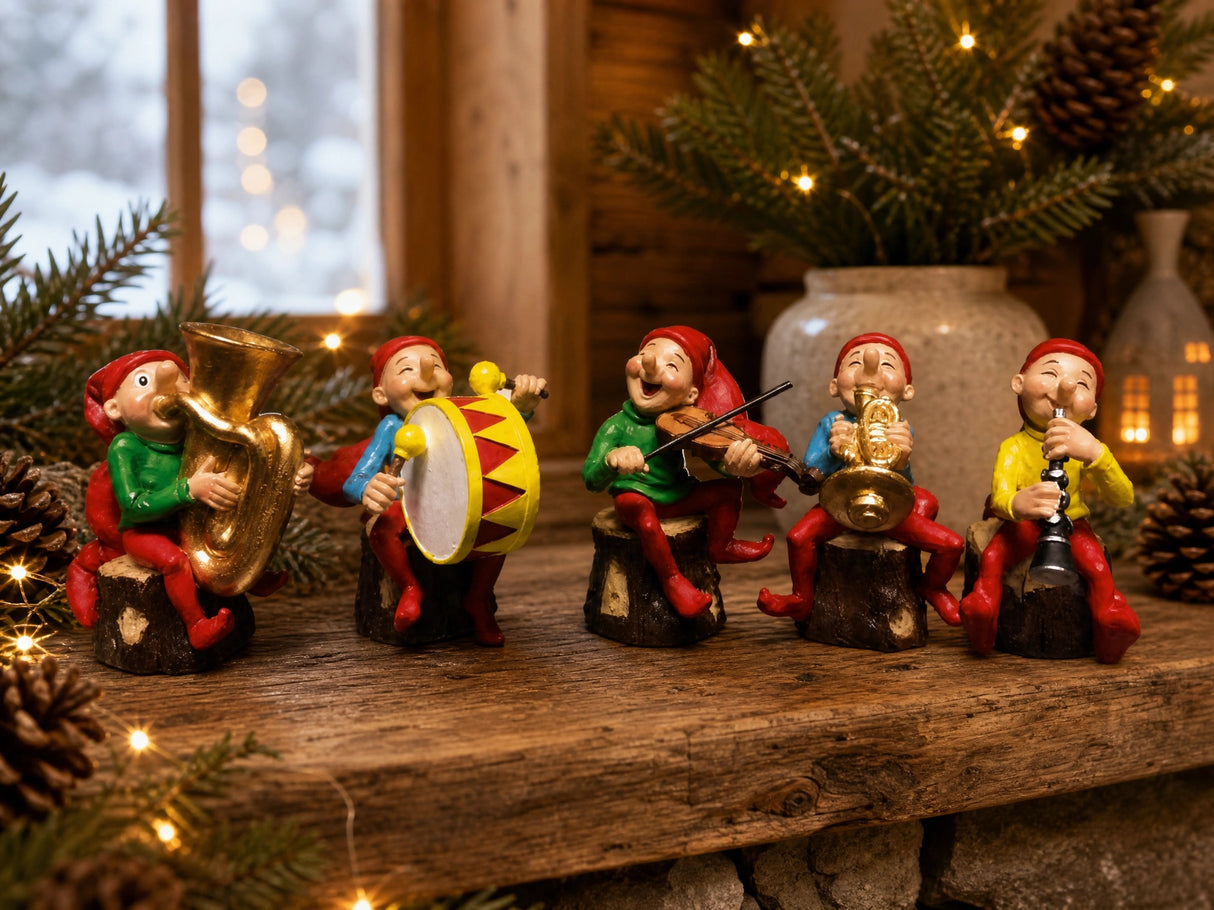 Brammingnisse plays music 8 cm tall