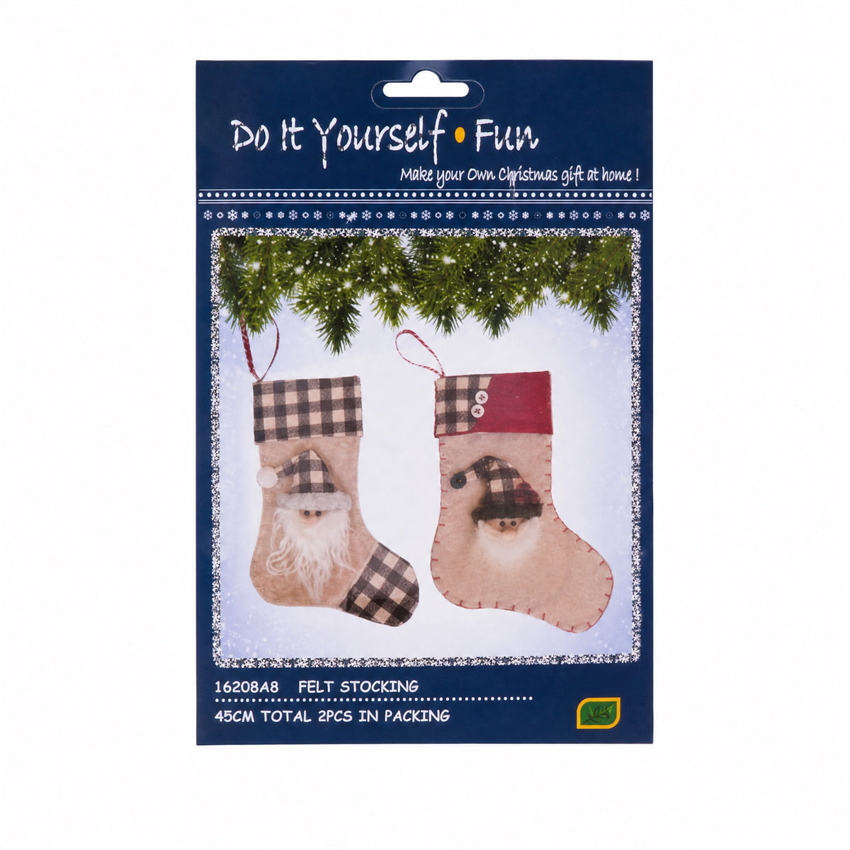 Do it yourself Christmas stockings