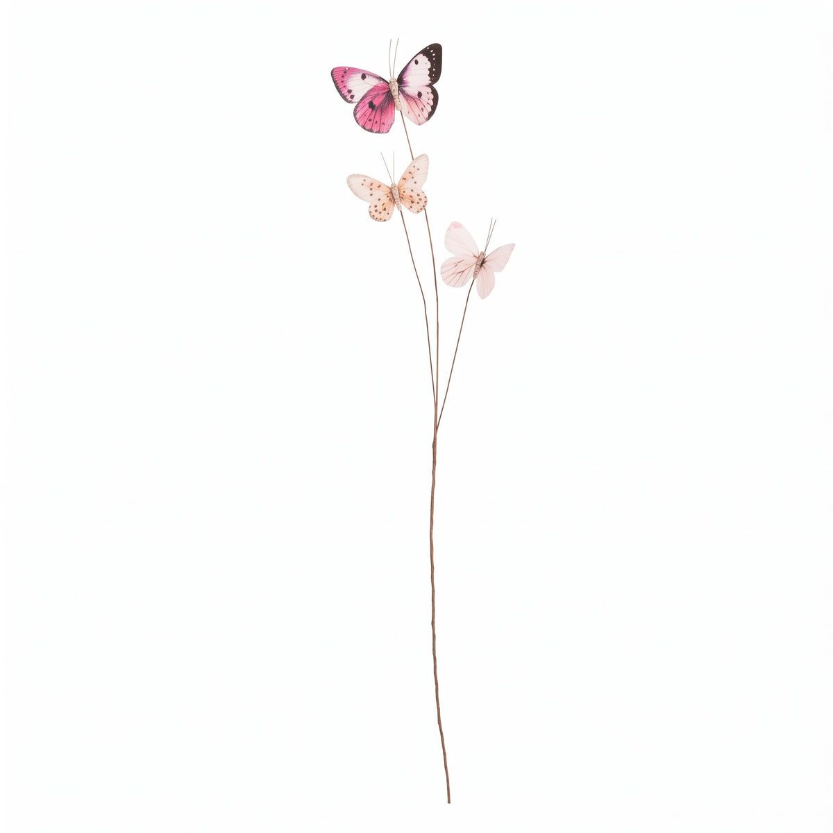 Butterflies on a stick