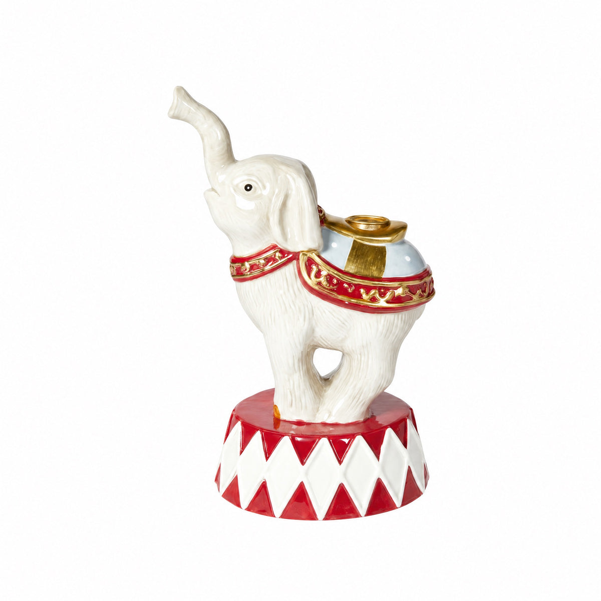Candlestick for candlelight circus elephant