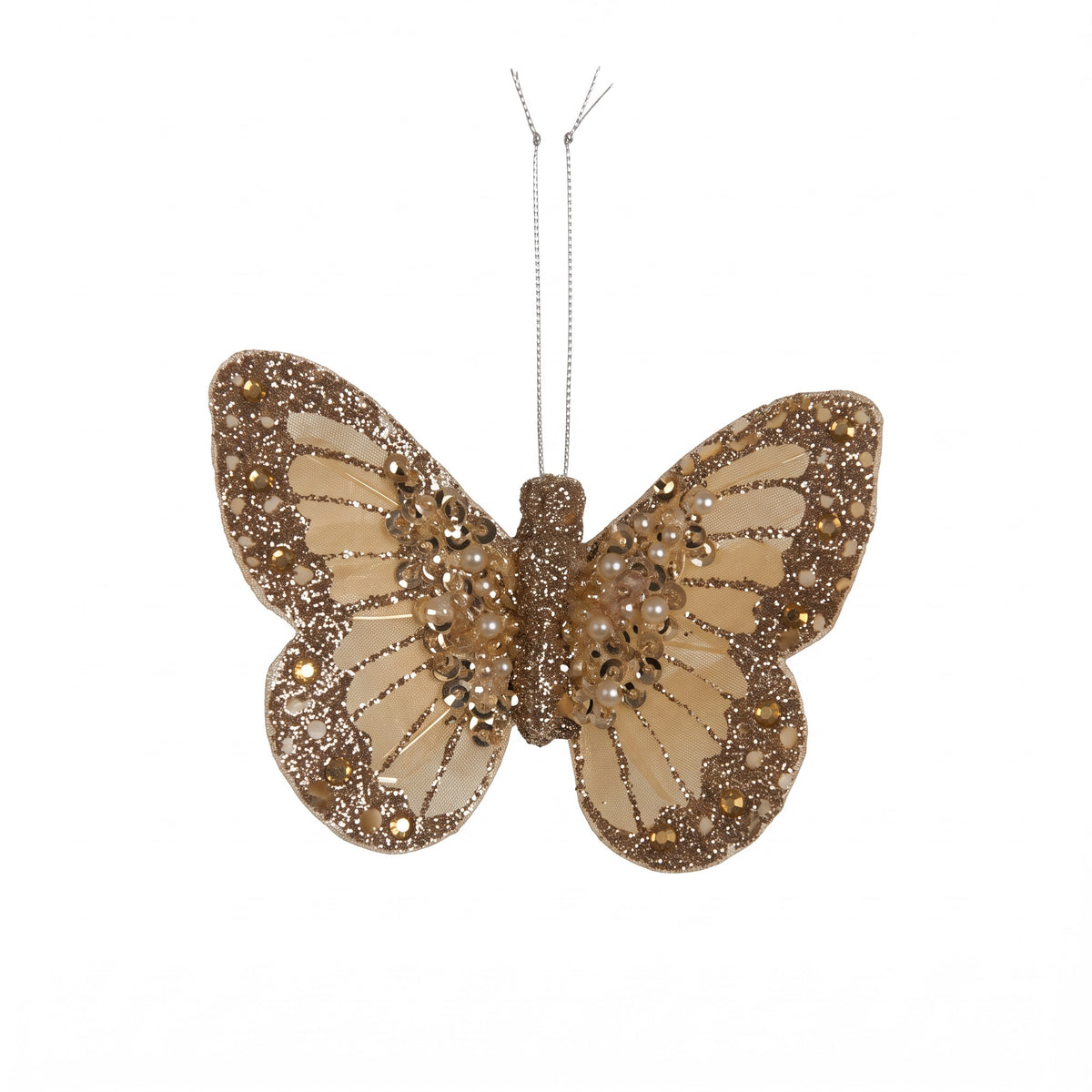 Butterfly with clip 13 cm