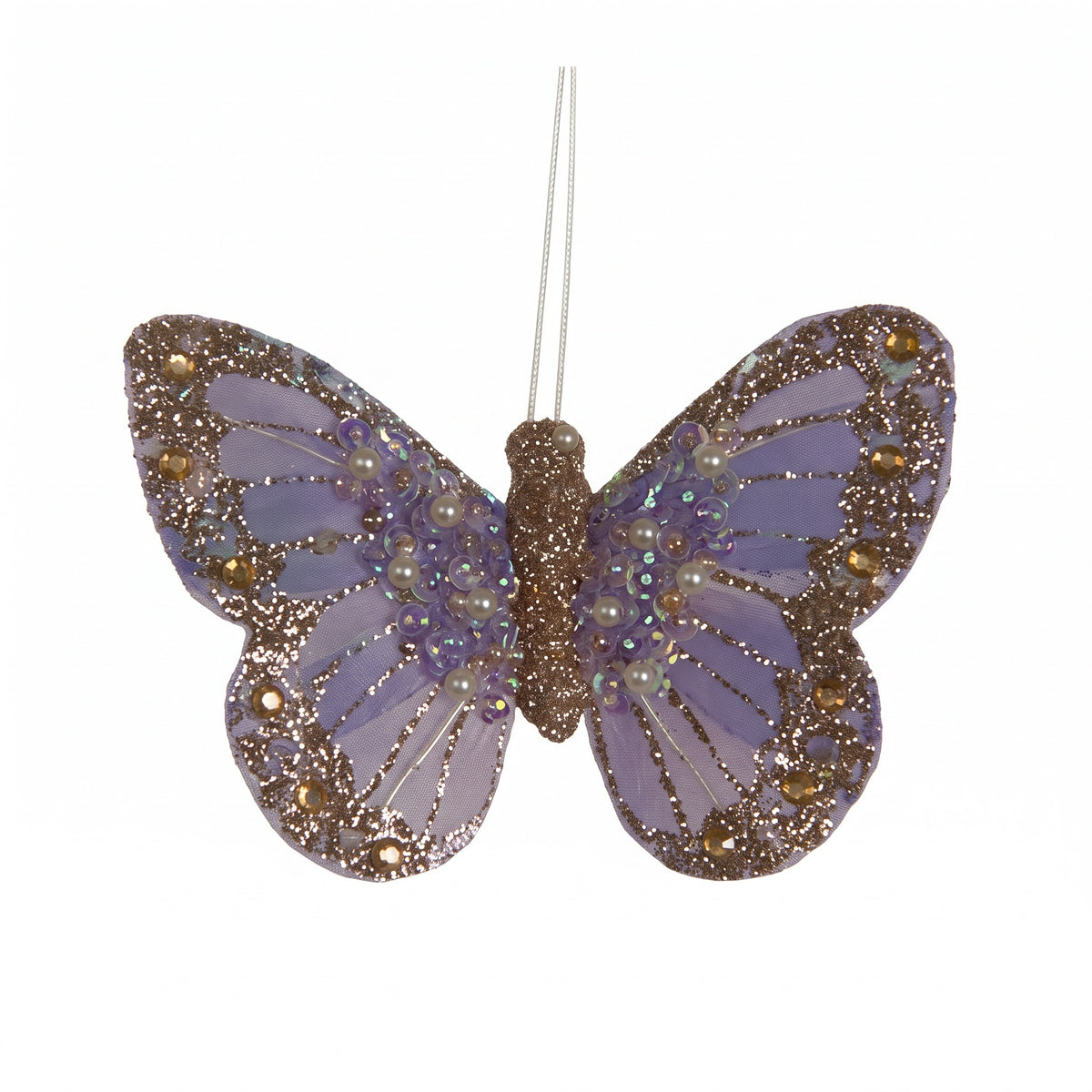 Butterfly with clip 13 cm
