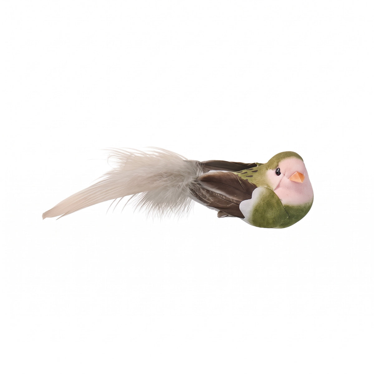 Bird with clip 13 cm long