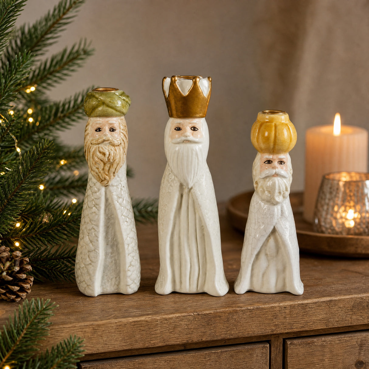 The Three Wise Men in Ceramics