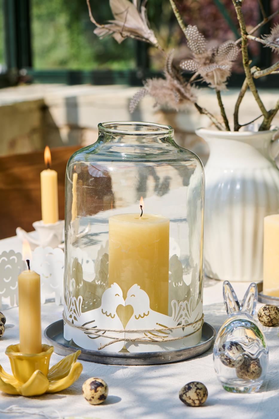 Påskepyntet bord med Ib Laursen dekoration