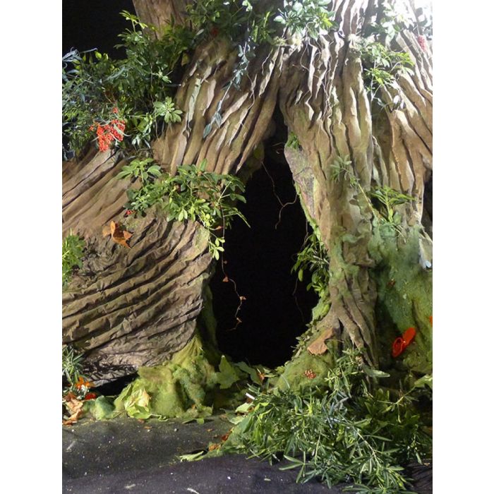 Træcamouflage foldbart lille ark