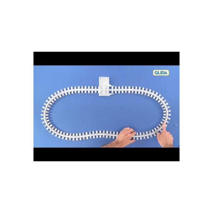 Gliding Platform for moving figures