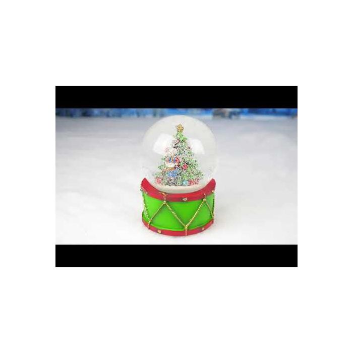 Snow globe with nutcracker soldier