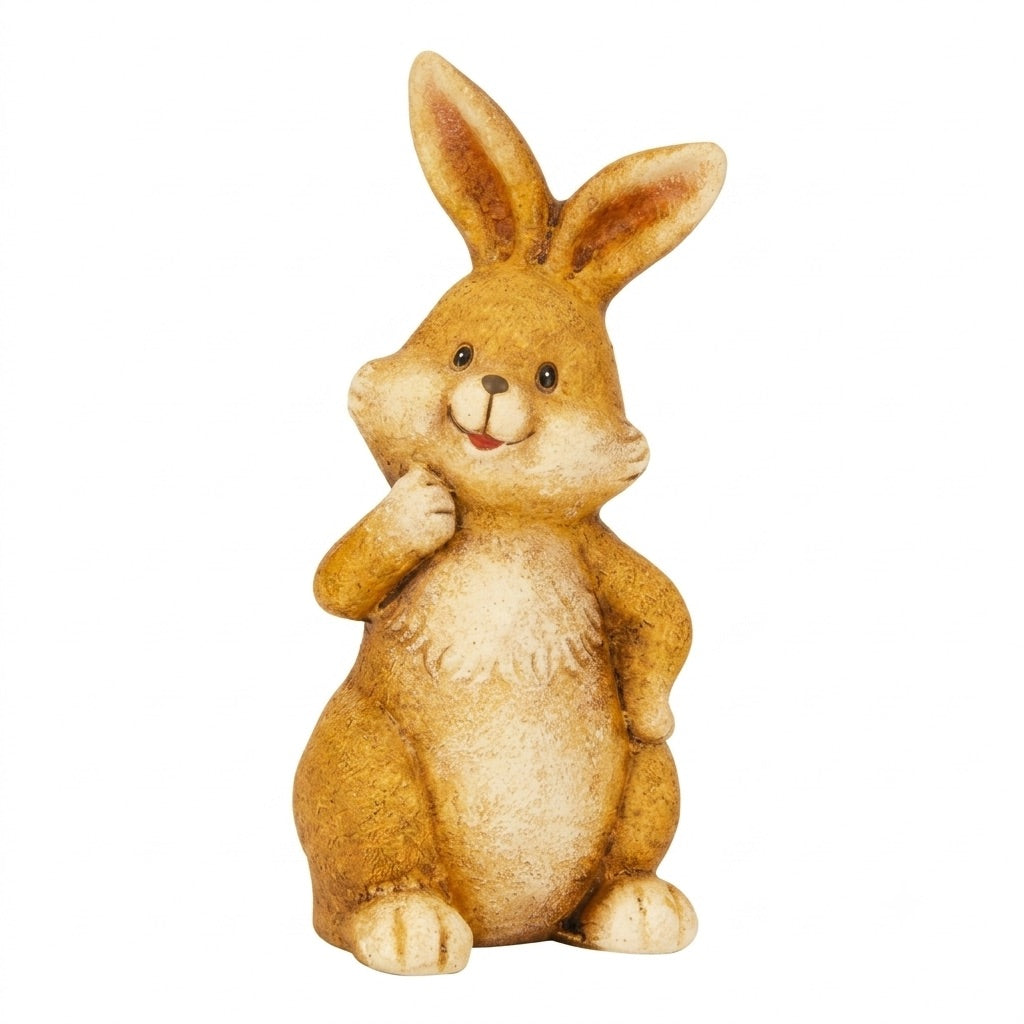Smiling hare 17 cm tall