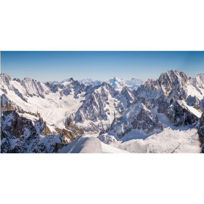 Baggrund med bjergkæde