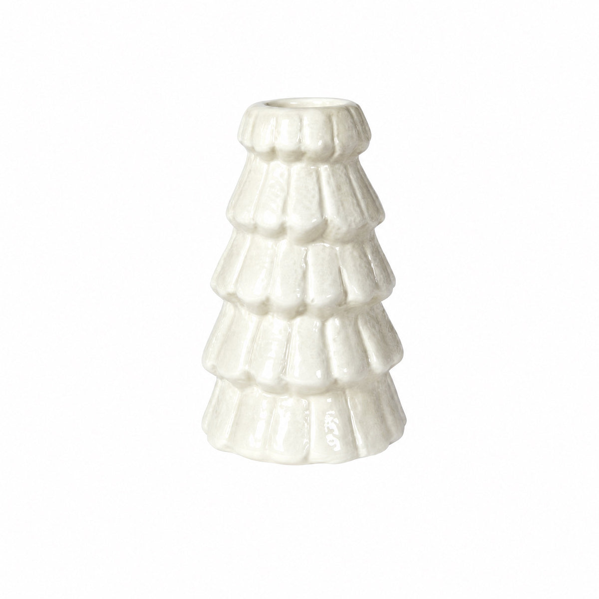 Candlestick wood 10 cm high