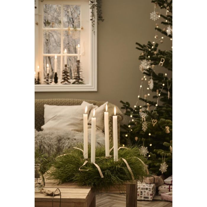 Adventsstage til 4 kronelys fra Ib Laursen