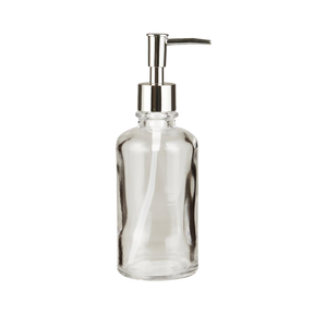 Sæbedispenser klart glas