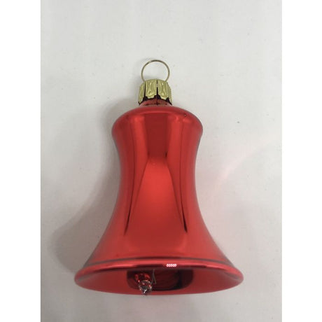 Clear red bells 3 pcs.