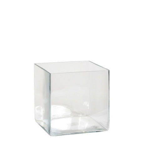 Britt firkantet vase 20 cm høj 20 cm bred