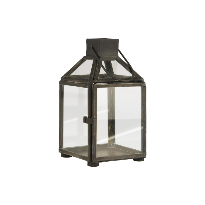 Ib Laursen Norr mini lanterne i mørkt metal