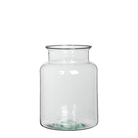Skibsflaske / vase 25 cm højt i klart glas fra Mica Decorations