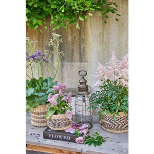 Lanterne med pære 40 cm høj