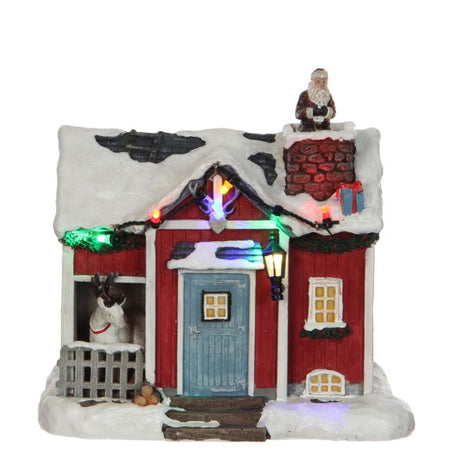 Luville Julemanden på besøg