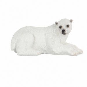 Lying polar bear