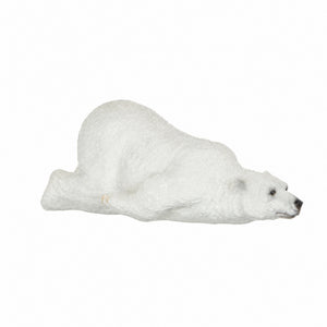 Lying polar bear
