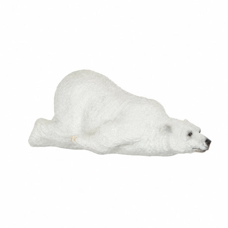 Lying polar bear