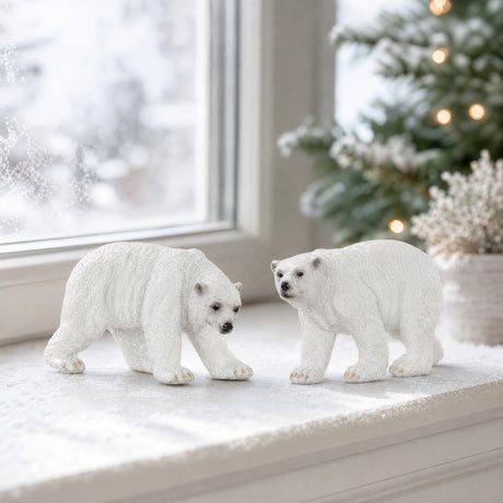 Standing polar bear