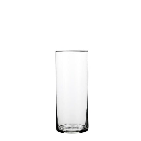 Cylinder glasvase 30 cm høj 12 cm i dia