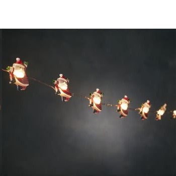 LED light chain with figurines
