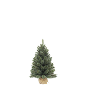 Forest Christmas tree, blue-green, 45 cm tall, from Mica Decorations