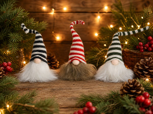 Small hanging gnomes