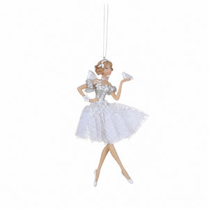 Ballerina with white skirt