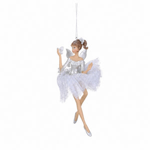 Ballerina with white skirt