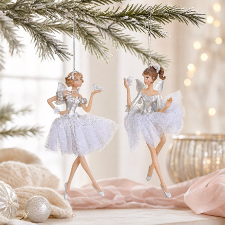 Ballerina with white skirt