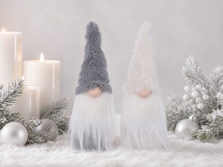 Gnome with plush hat