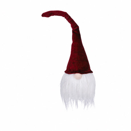 Gnome with velour hat